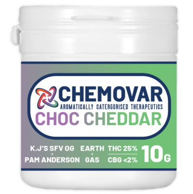 community photo of Chemovar Choc Cheddar 25% Flower 10g