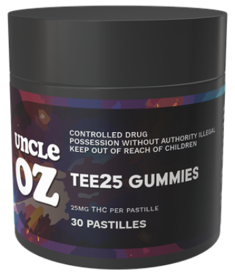 community photo of Uncle OZ Uncle Oz Tee25 Gummies 30 Pastilles Edibles 30 units