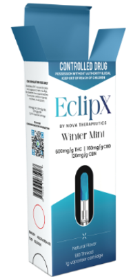 community photo of EclipX Winter Mint THC600:CBD160:CBN120 Vapes 1g