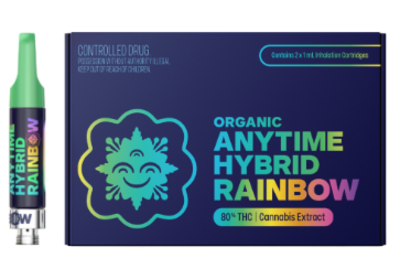 Rainbow Region Anytime Hybrid Vape Cartridge (2 x 1ml)