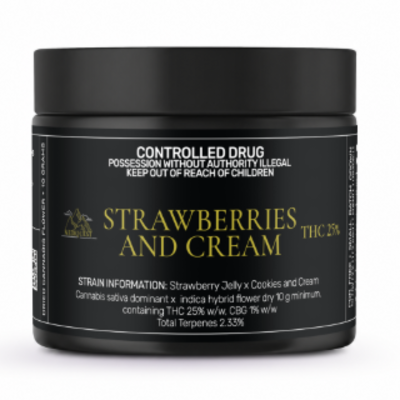 Mediquest Strawberries and Cream THC 25%
