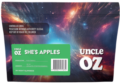 community photo of Uncle OZ She's Apples T28 Pouch 10g Flower 10g