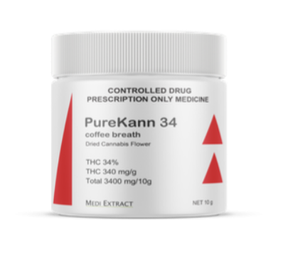 community photo of PureKann PureKann 34 Coffee Breath (THC 34%) Large buds Flower 10g