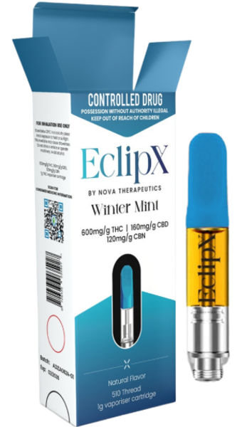 EclipX Winter Mint THC600:CBD160:CBN120