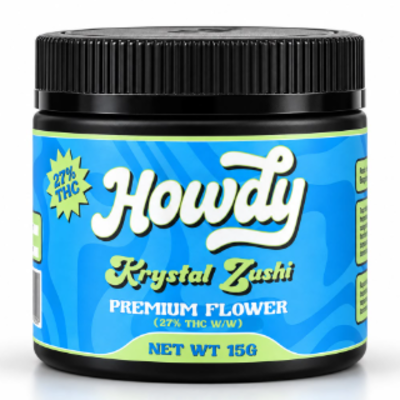 Howdy Therapeutics Howdy Krystal Zushi - THC 27%