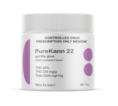 PureKann PureKann 22 Gorilla Glue (THC 22%) Large buds