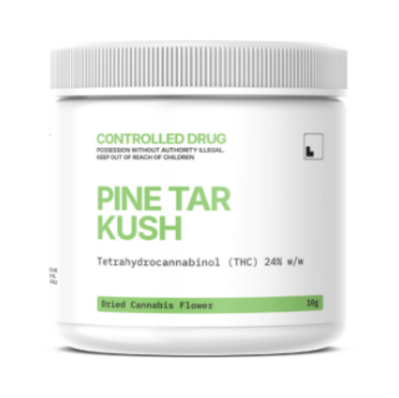 community photo of leafy labs Pine Tar Kush Flower 10g