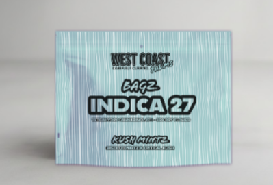 West Coast Palms WCP Bagz - Indica 27% (Kush Mintz)