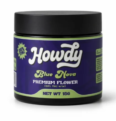 Howdy Therapeutics Howdy Blue Nova - THC 28%
