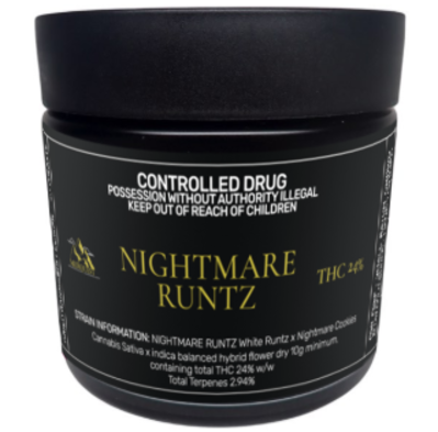 community photo of Mediquest Nightmare Runtz Flower 10g