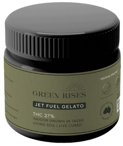 community photo of Green Rises by Hale Farm Jet Fuel Gelato Flower 10g