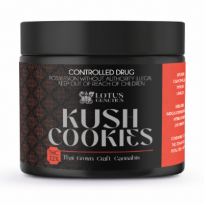 Lotus Genetics Kush Cookies 22%THC 15g Jar
